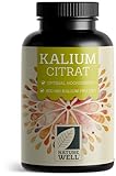 Kalium Kapseln 240x - optimal hochdosiert mit 2240 mg Kaliumcitrat pro Tag,...