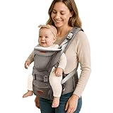 SUNVENO Babytrage Ergonomisch，Baby Carrier mit Abnehmbarer Kapuze, Hüftsitz...