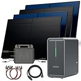 SUNNIVA® 2000W Balkonkraftwerk mit 2,24 kWh Speicher MARSTEK B2500-D, BIFAZIAL...