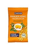 HOYER Manuka Honig Halspastillen Bio mit Propolis & Zitronenmelisse - Mit echtem...