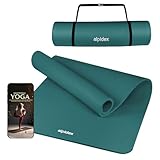 ALPIDEX Yogamatte Extra Dick 1,5 cm Gymnastikmatte 3 Größen E-Book rutschfest...