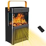 Heizlüfter Energiesparend, 2200W Heizung Elektrisch Leise, Elektroheizung mit...