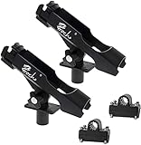 Rutenhalter für Boot Kajak - 2 x Angelrutenhalter Stabil 360 Grad Drehbar und...