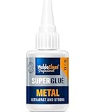 Sekundenkleber extra stark für Metall 25g - wasserfest, hitzebeständig & mit...