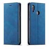QLTYPRI Hülle für Huawei P20 Lite, Premium Dünne Ledertasche Handyhülle mit...