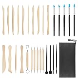 GTNCE 30 Stück Modellierwerkzeug Set, Ton Werkzeug, Polymer Clay Tools,...