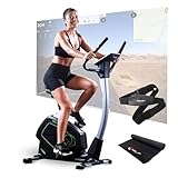 Christopeit Ergometer Heimtrainer Fahrrad Eco 1000 - Fitnessgerät mit Generator...