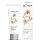 arcaya Derma Scrub Gesichtspeeling | Mildes Peeling mit Kieselgranulat, Aloe...