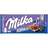 Milka & OREO Schokolade 1 x 100g I Alpenmilch-Schokolade I mit...