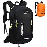 ONETOALL Diebstahlsicherer Wanderrucksack Damen 20L, Leichter Tagesrucksack...