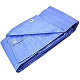GARDENIX Allzweckplane, Abdeckplane, Gewebeplane, Schutzplane, Blau 60 g/m² (2m...