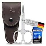 marQus Nagelschere Solingen - Extra scharf mit gebogener Schneide zum exakten...