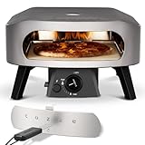 COZZE Mini Pizzaofen Gas 13 Zoll - Kompakter Pizza Ofen Gas Outdoor (50mbar) -...