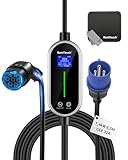 RamTouch Mobile Wallbox (7,4kW, Typ 2, CEE Stecker 32A, 6,5m), EV Ladegerät mit...