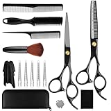 NVIYAM Friseurschere Set, 15 Stücke Haarschneideschere Profi Set, 6,7 Zoll...