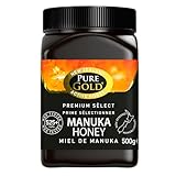 Pure Gold Manuka-Honig 525+ 500 g, Honig aus Neuseeland, im Kunststoffbehälter,...