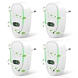 Luftreiniger Air Purifier IonizerGenerator,Plug In Air Purifier 4pack,Tragbarer...