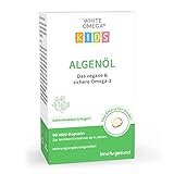 Algenöl Kapseln für Kinder – veganes Omega-3 – ohne Carrageen – 330 mg...