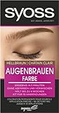 Syoss Augenbrauen Kit Augenbrauenfarbe 5-1 Hellbraun Stufe 3 (17 ml),...