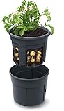 rgvertrieb Blumentopf Kartoffel-Pflanztopf Potato Topf 28L Kartoffel-Anzuchttopf...