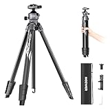 NEEWER LITETRIP LT07 61' Aluminium Reisestativ, Kamera Stativ mit Schwenk Neige...