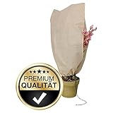 NOOR Premium Winterschutz-Haube XXL 200 x 240 cm mit Reißverschluss & Zugband -...