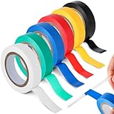 RMIVEGLIA 6er Pack isolierband farbig set, electrical tape, 16 mm x 15 m,...