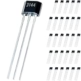 DAOKAI A3144 3144E OH3144E Hall-Effekt Sensor, Magnetdetektor schaltet hohe...
