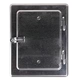 FIREFIX 2093 Kamintür 140x200 mm I Hochwertige, verzinkte Revisionsklappe aus...