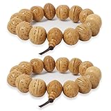 Miunpri 2pcs Hand-Mala mit Rudraksha beads - Armband buddhistische...