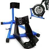 BITUXX® Motorrad Montageständer Motorradwippe vorn Motorradständer Wippe...