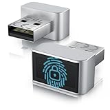 CSL - USB Fingerabdrucksensor für PC - Fingerprint Key - bis zu 10 IDs –...