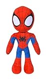 Simba 6315875810X06-Disney Marvel Spidey, 25cm Plüschfigur mit Glow in the dark...