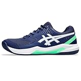ASICS Herren Gel-Dedicate 8 Clay Sneaker, Blue Expanse White, 44 EU