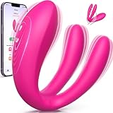 Cacuola Vibrator Sex Spielzeug füur Paare die Frau, Doppelvibrator Klemmt die...