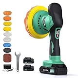 ETOOLAB Poliermaschine Auto Akku, Poliermaschine Auto Set 22 pcs, Exzenter...