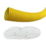 Drainagerohr DN50 10m gelocht mit geovlies Filterschlauch Drainagevlies | gelb...