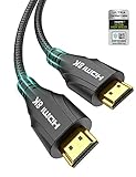 HDMI 2.1 Kabel 3 Meter - 8K Ultra High Speed HDMI Kabel - 48Gbps, 8K 60Hz, 4K...