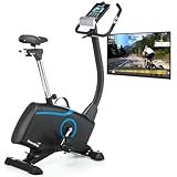 Skandika Ergometer Fahrrad Atlantis | Heimtrainer mit App Steuerung (Kinomap,...