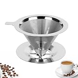 Kaffeefilter, ONEVER Wiederverwendbar Kaffeefilter, Pour Over Kaffeefilter aus...