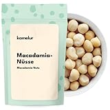 Kamelur 1kg Macadamianüsse natur - ganze Macadamia Nüsse ohne Schale der...
