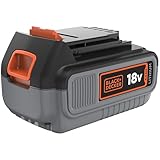 BLACK+DECKER Akku für Gartengeräte und Elektrowerkzeuge - 18 V/4,0Ah Li-Ion...