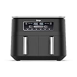 Ninja Foodi Dual Zone Digitale Heißluftfritteuse, 7,6L Airfryer, 2 Fächer,...