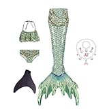 Generisch 5er-Packung Sommerkleidung Mit Ozean-Glitzer-Dekoration Cosplay...