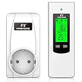 NASHONE Wireless Thermostat Steckdose,Digitaler Temperaturregler mit...