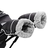 Handwärmer Kinderwagen, Homord Kinderwagen Handschuhe Warmer Winddicht Handmuff...