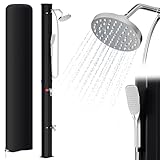Ansobea Solardusche 35 Liter Solar Gartendusche Inkl Schutzhaube und handbrause,...