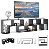 GIANTEX Fernsehschrank TV-Schrank frei kombinierbar, TV-Board Sideboard Lowboard...