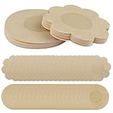 Rseuphiee 60 Stück Nippelabdeckungen, 15 Paare Blume, 15 Paare Rund,...