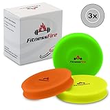 3er Set Mini Frisbee - Die kleine Frisbee fliegt über 60 Meter weit - Die Neue...